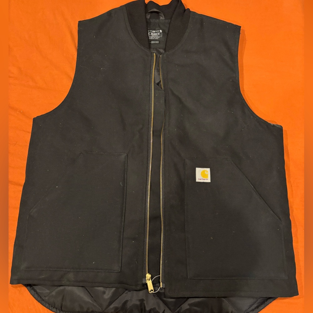 Carhartt Black Work Vest